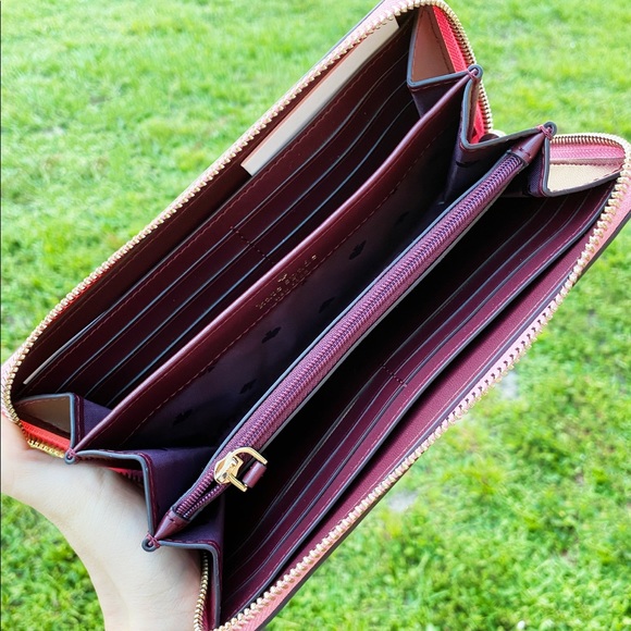 Kate spade Lacey zip around wallet pink - Picture 6 of 8